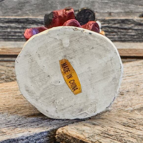 Roman Inc-Rustic Santa Christmas Collectible Hand Painted Decor-Original Box-6"H - Picture 7 of 11